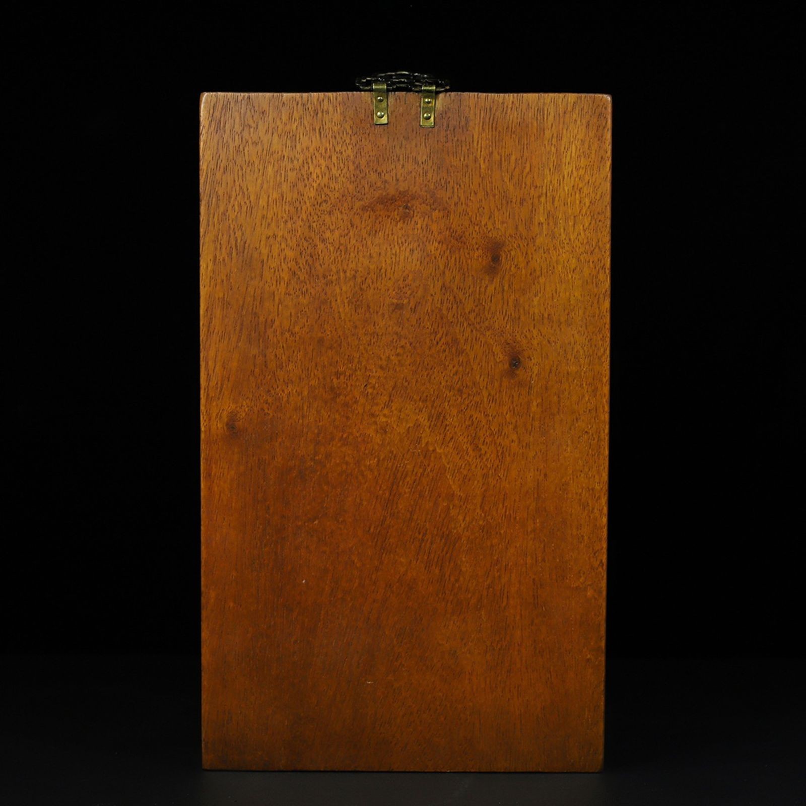 Chinese Natural Rosewood Hand-carved Exquisite《天道酬勤》Hang Plaque Screen 1756