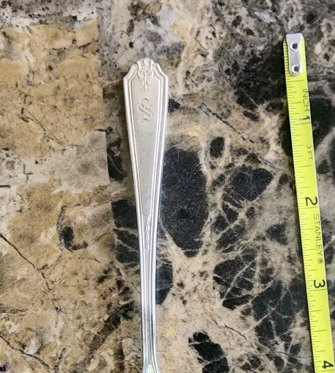 GORHAM ANTIQUE c1923 VANITY FAIR PATTERN SILVERPLATED MASTER BUTTER KNIFE 🧈