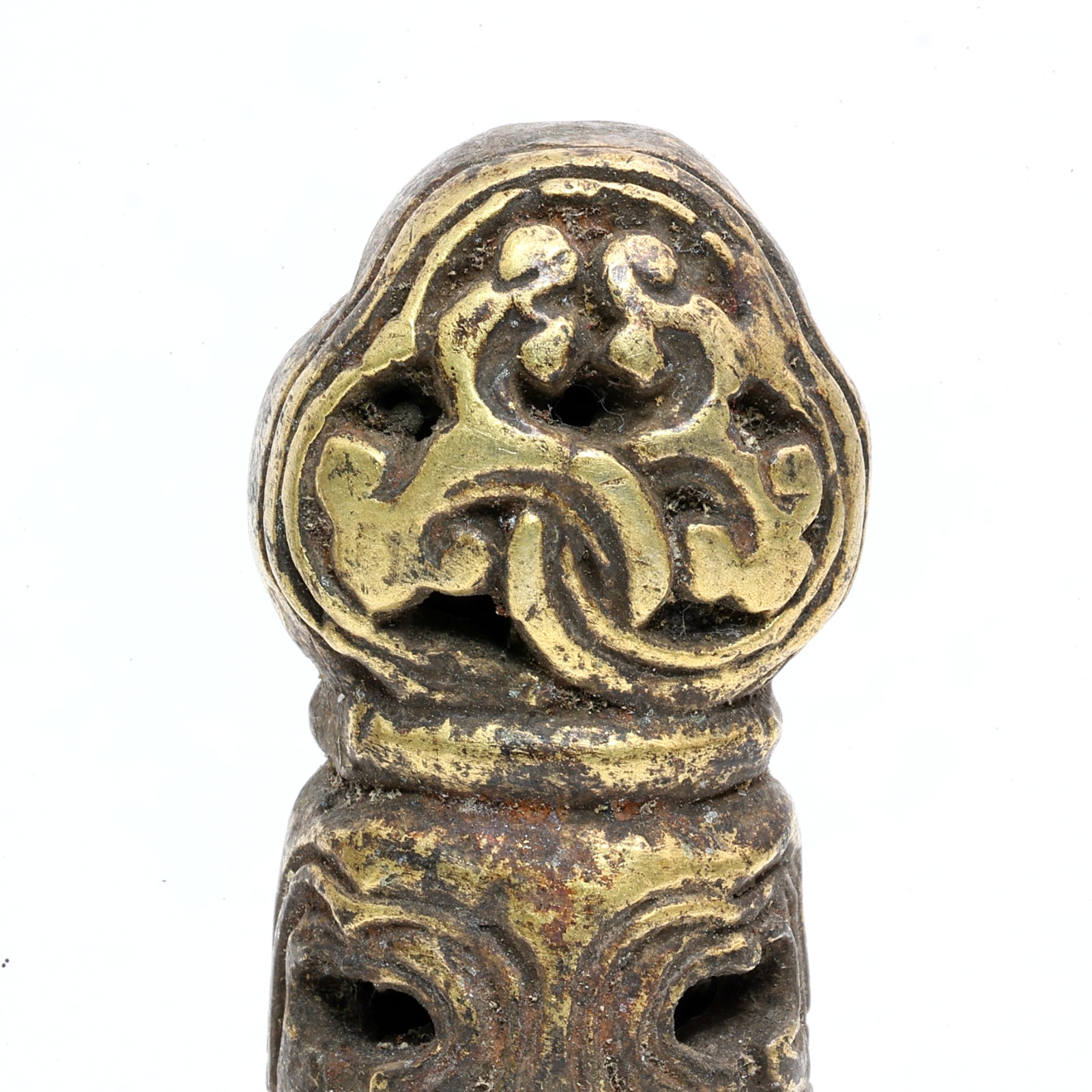 Old Tibetan Buddha Seals 3pcs Set 262G Buddhist Ritual Signet Stamps