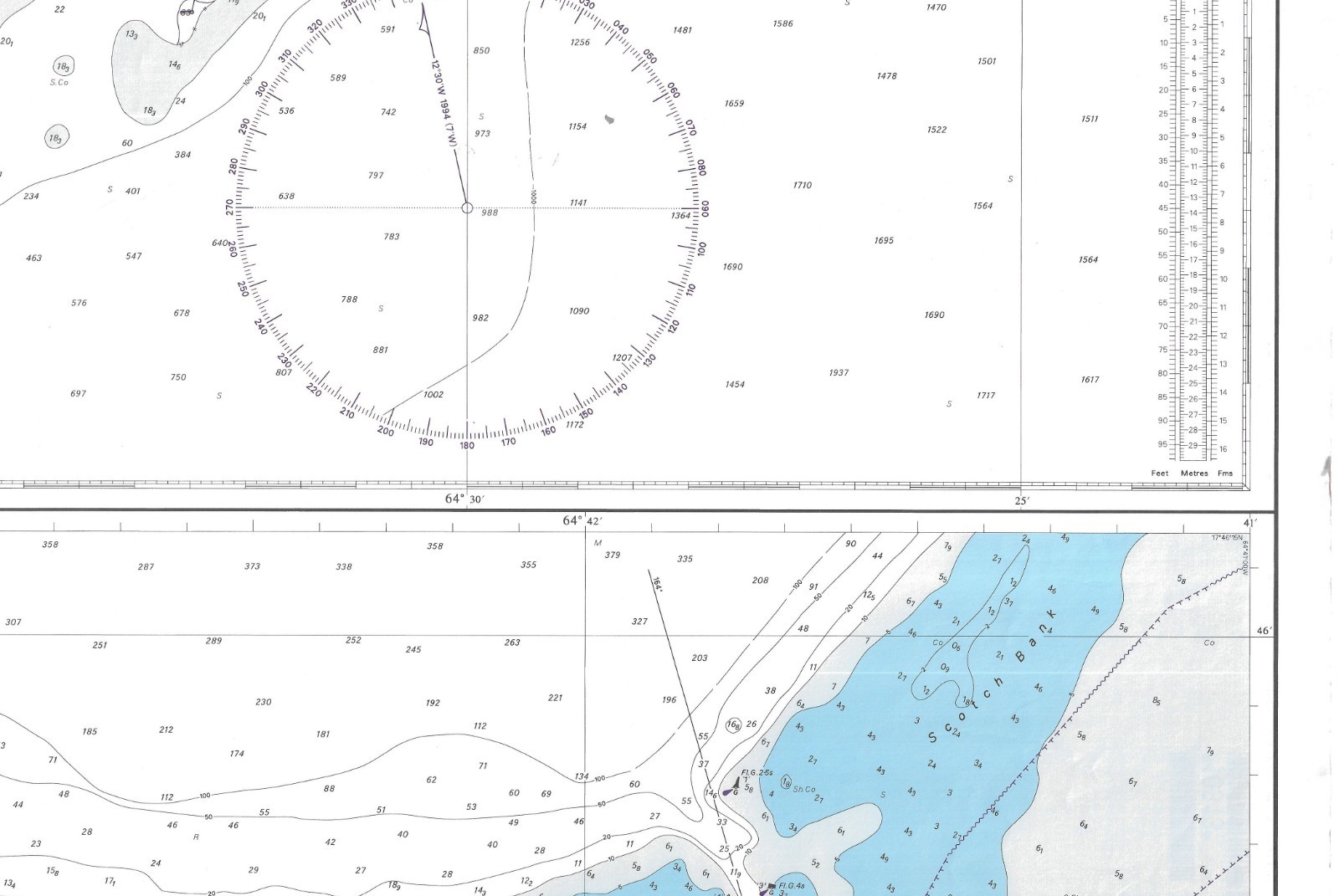 485 United States Virgin Islands Saint Croix Chart Map Maritime Marine Admiralty
