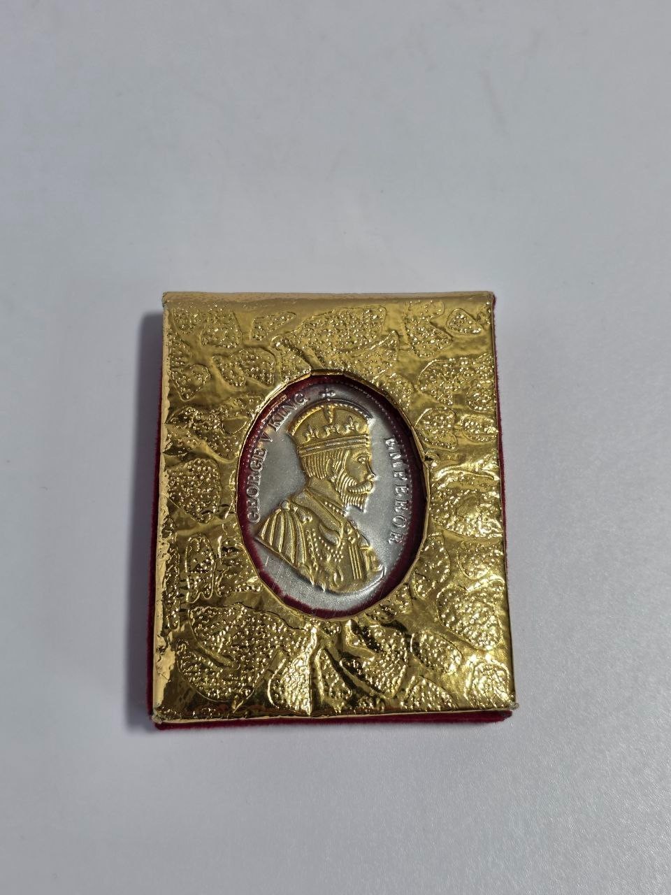 10 Gram 999 Fine Silver George V King Emperor – Gold Plated Bullion Coin