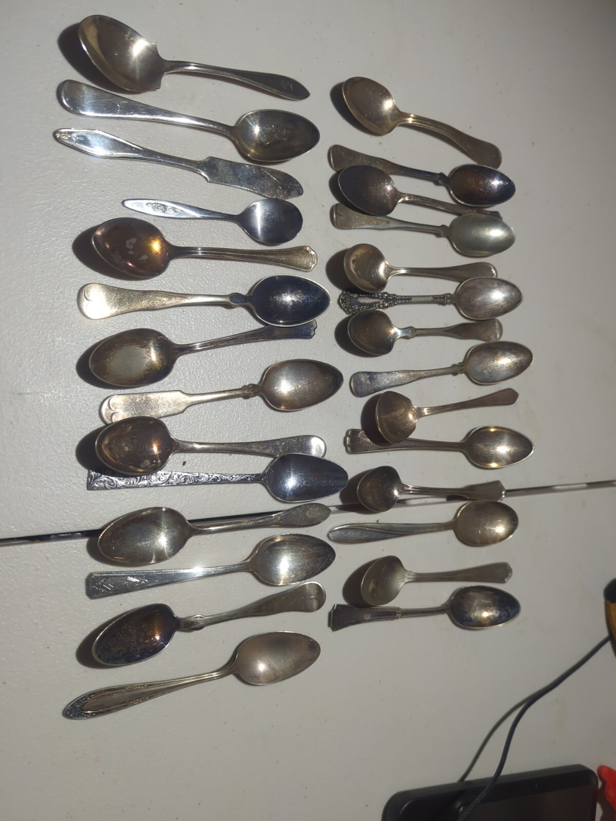 1847 Rogers Bros, ONeida, Community Silverplate Vintage Spoons, Varying Brands