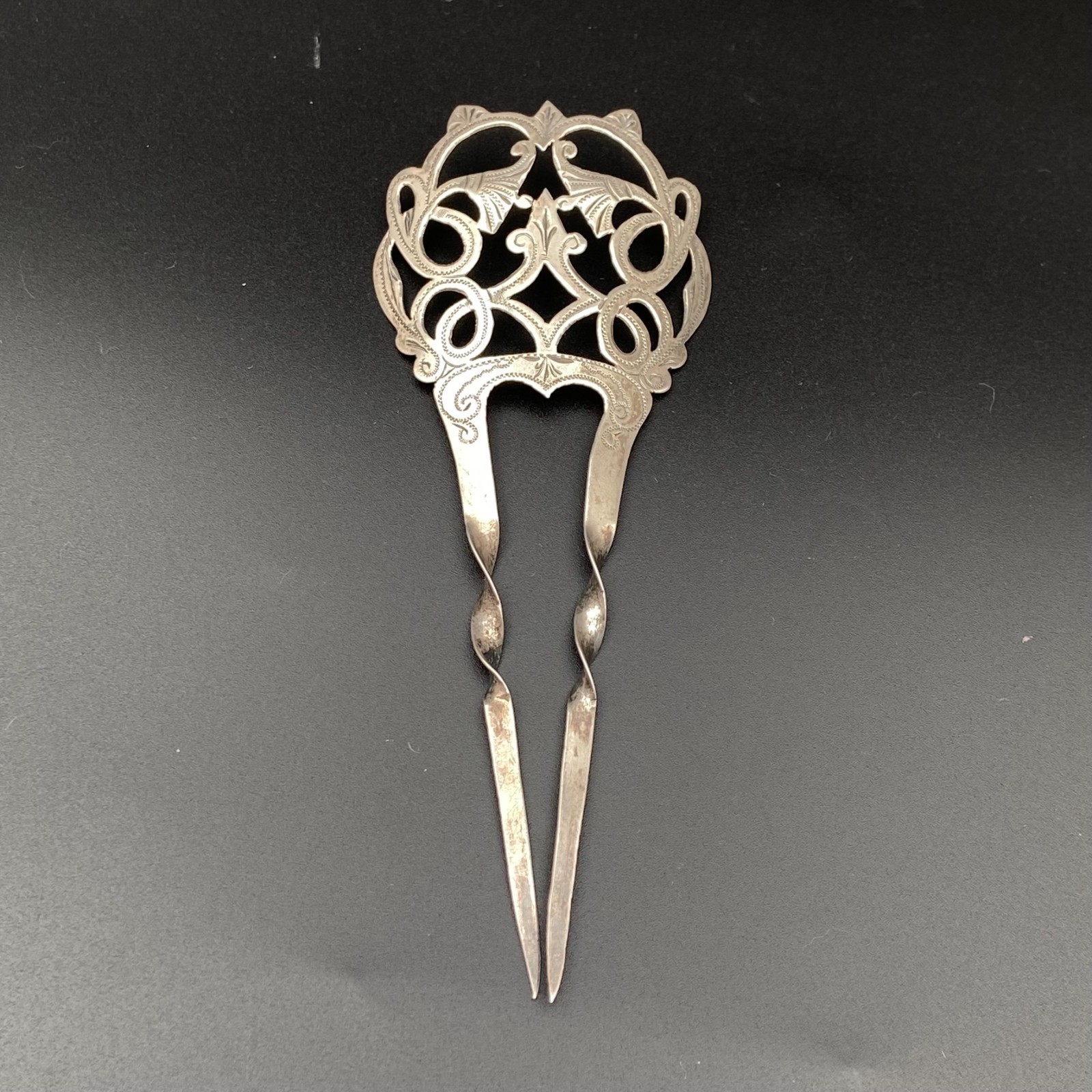 Sterling Silver Hair Comb / Pin – Pearce & Thompson Birmingham 1905