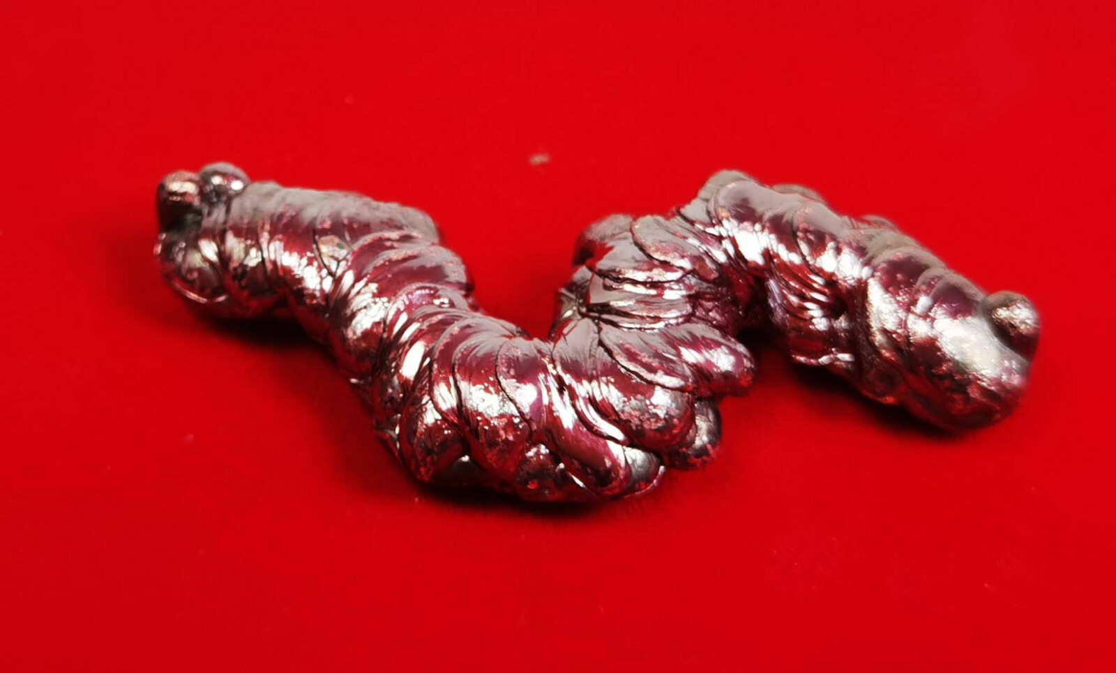 Best Powerful Leklai Naga Suriyan Racha Red Thai Amulet Magic Stone Lp Somporn