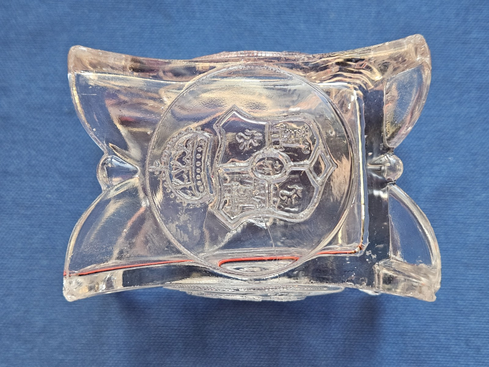 RARE – ANTIQUE ‘Worlds Fair’ Toothpick / Match Holder by United States Glass Co.