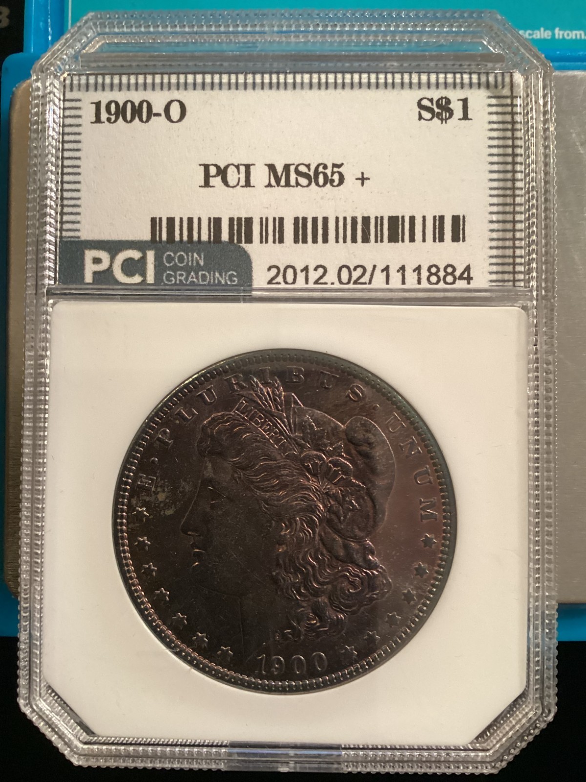 1900 Morgan Dollar-O PCI MS65+