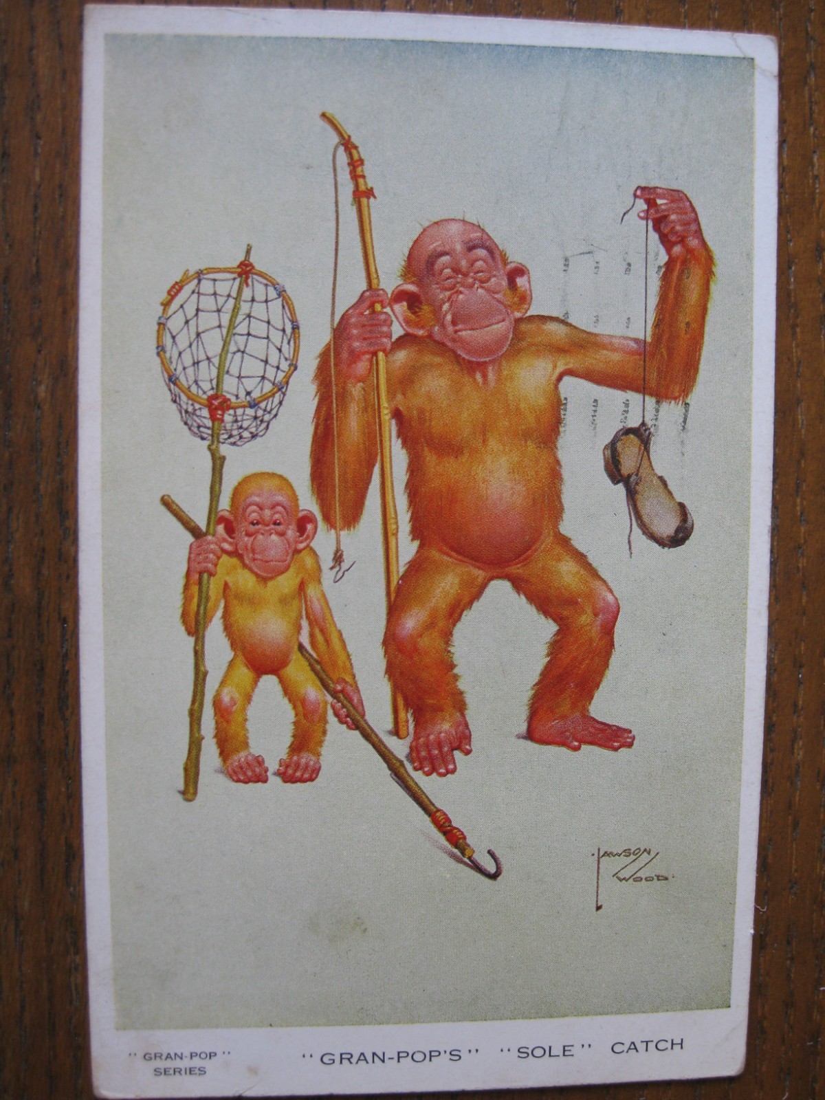 Gran Pop: “Sole Catch” – posted 1935