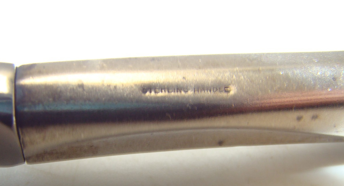 Oneida Sterling Silver Vivant Master Butter Knife