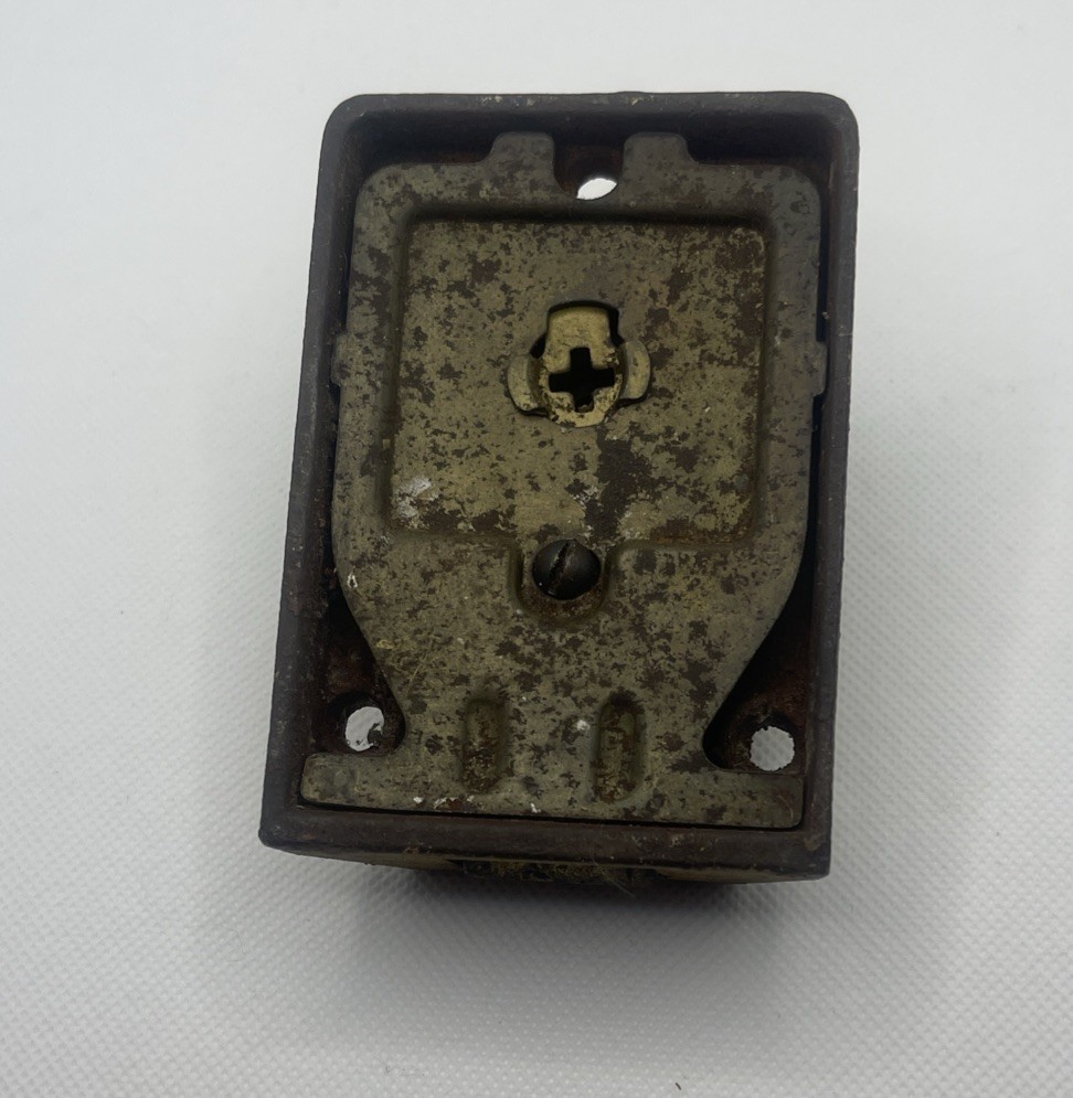 Vintage Ilco Door Latch Lock Deadbolt Turn Knob – Brass Knob – Works