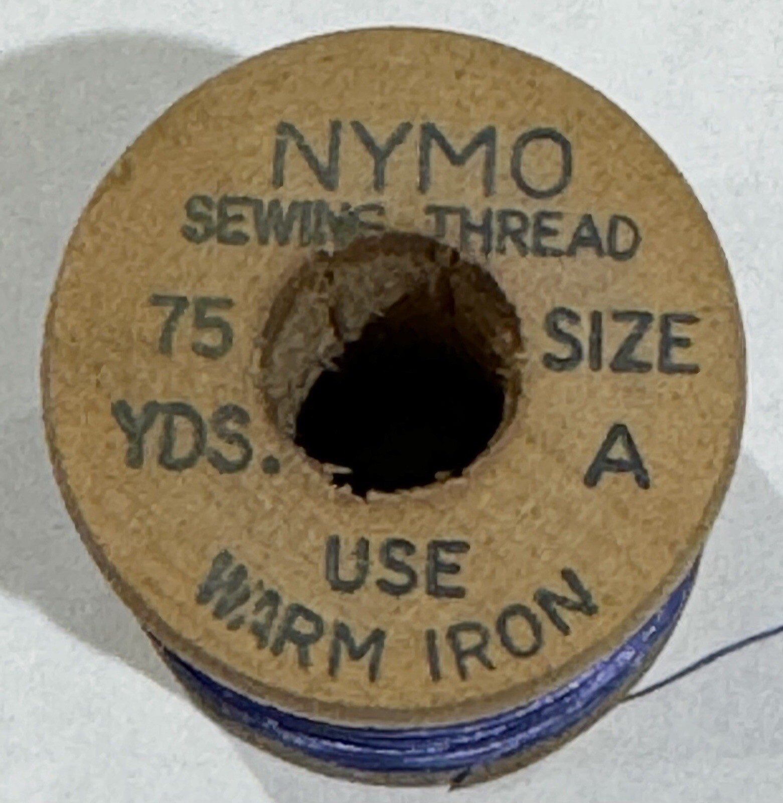 VTG Nylon Thread NYMO Belding Corticelli Cobalt Blue Fly Fishing Tying 7728 B
