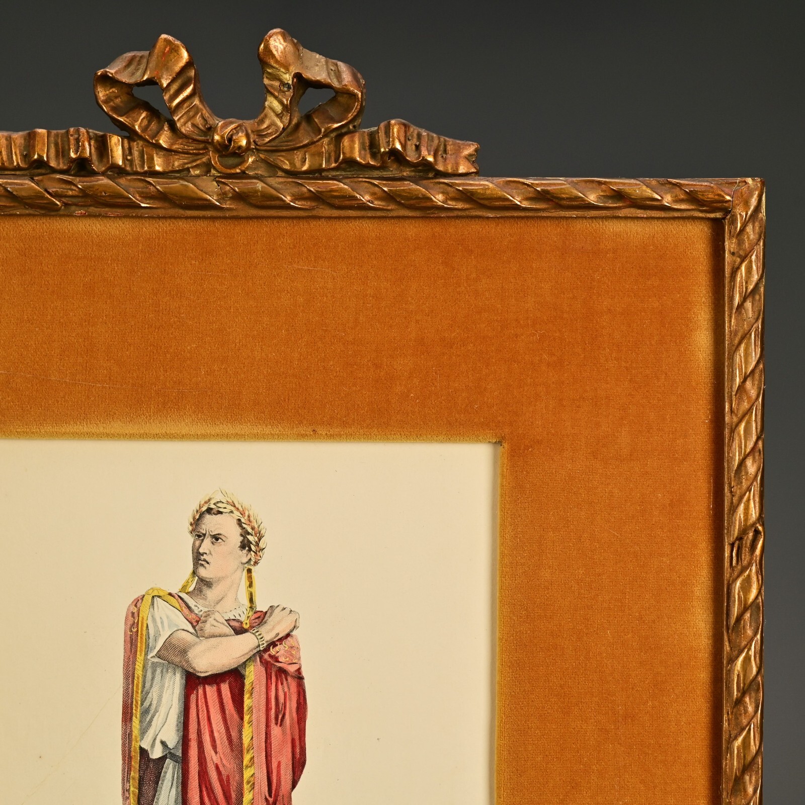 BRITTANICUS NERO Jean Racine Antique Original Theatre Portrait Engraving Print