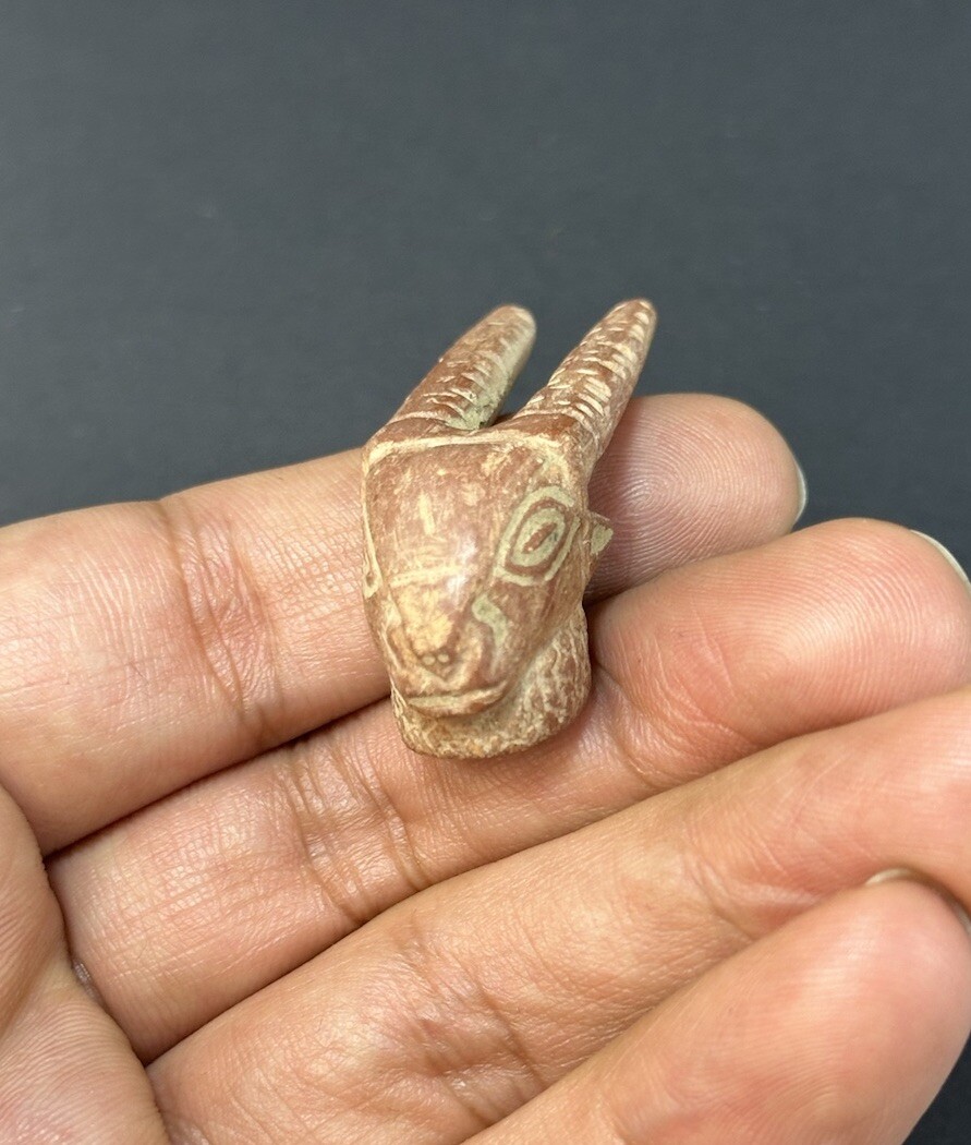 Ancient Roman Ram Head Jasper Stone