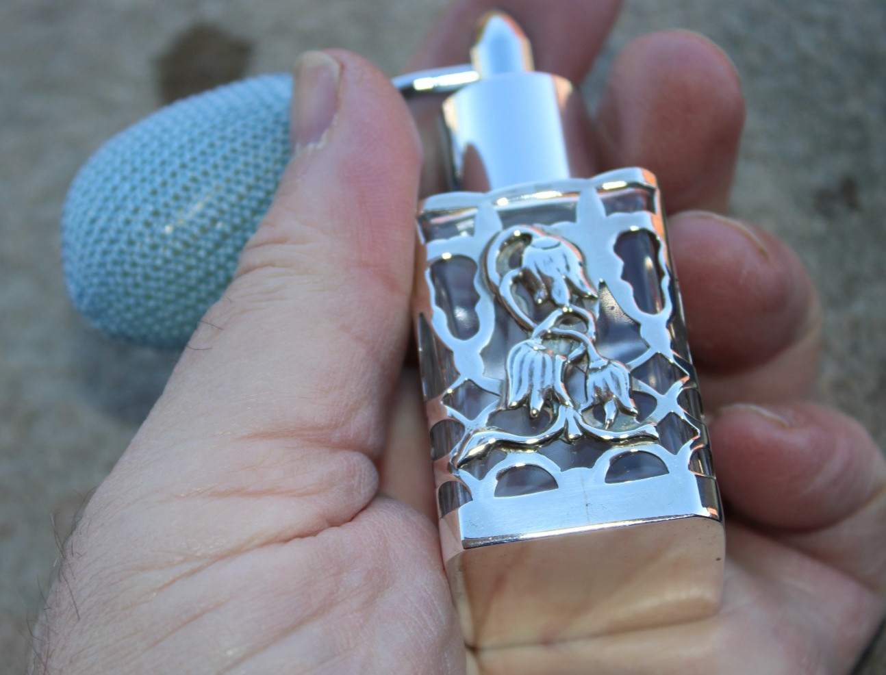 Silver Scent Bottle & Funnel – Ari Norman – London – 2007