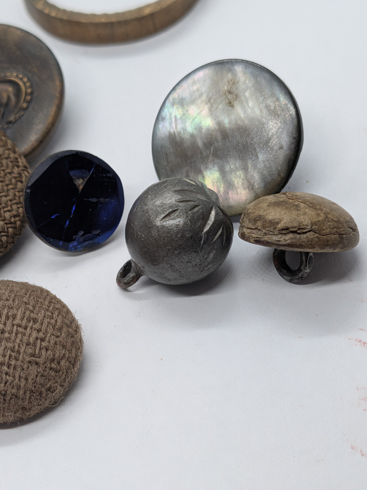 Antique Button Lot Relic