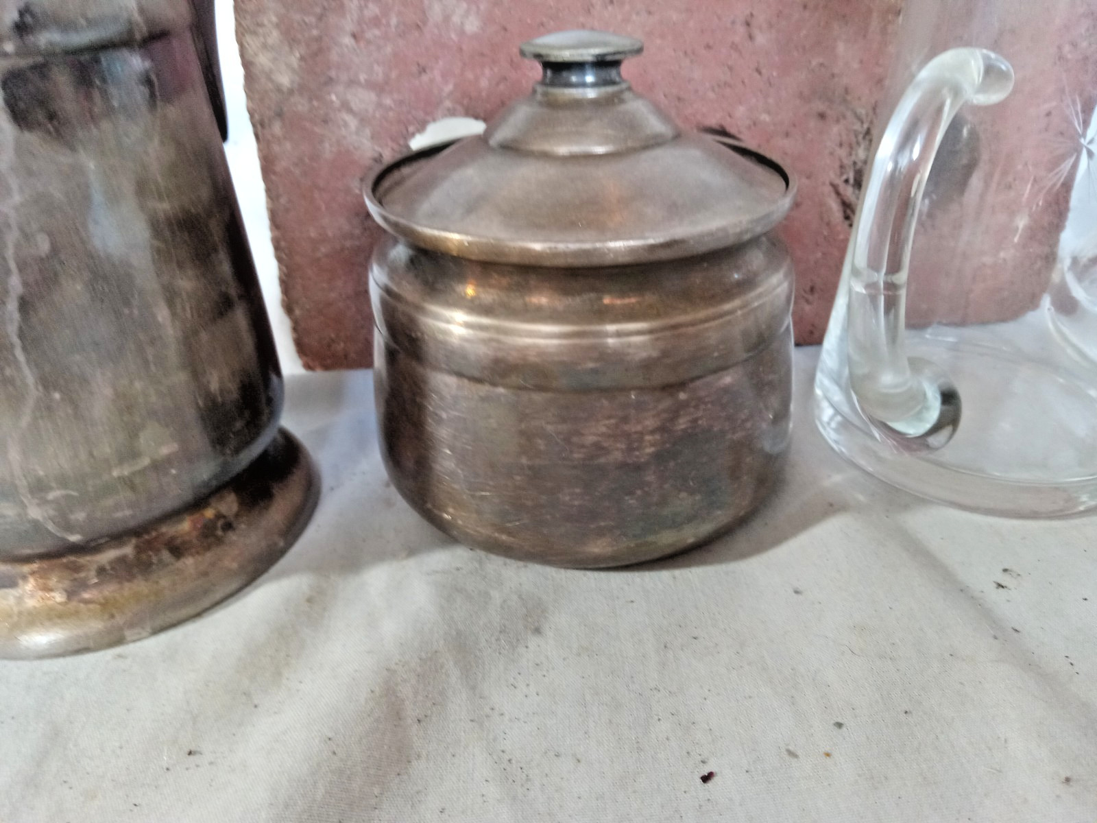 Silverplate, Sterling, Pewter, Crystal, Jigger, Mustard, Syrup WOW! FREE SHIP