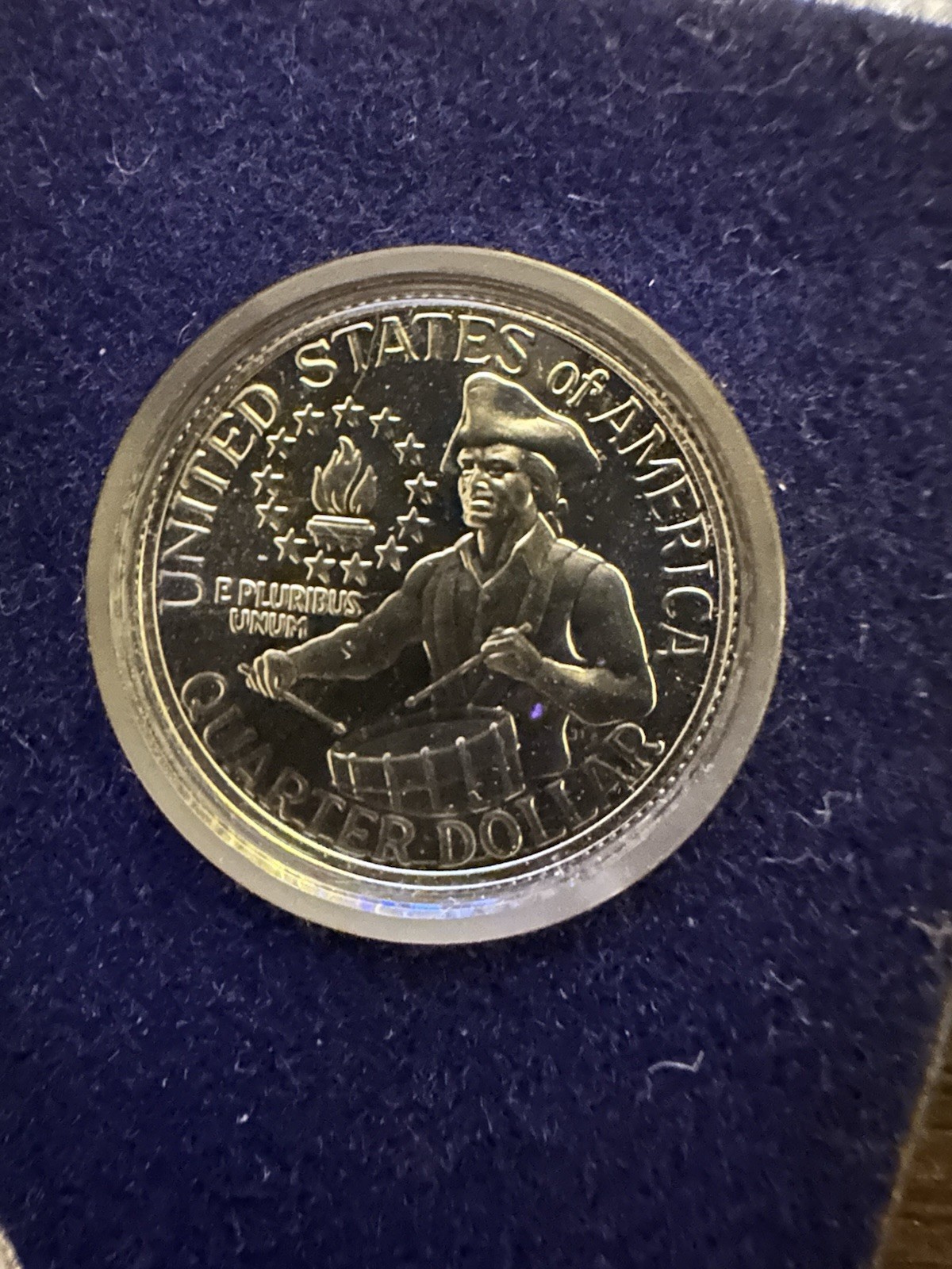 1776-1976 Bicentennial (S) Clad Proof Silver Quarter Rare Uncirculated