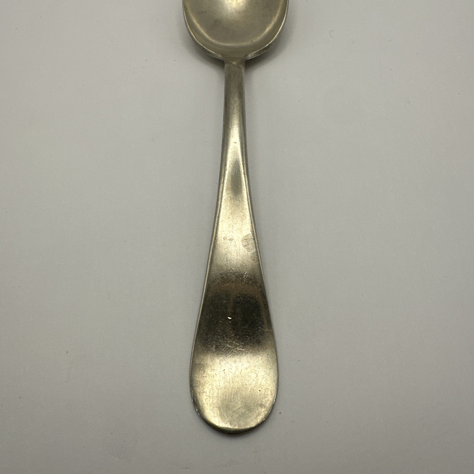 Simpson Nickel Silver Dinner Spoon Windsor Pattern 7 5/8″ Vintage MCM