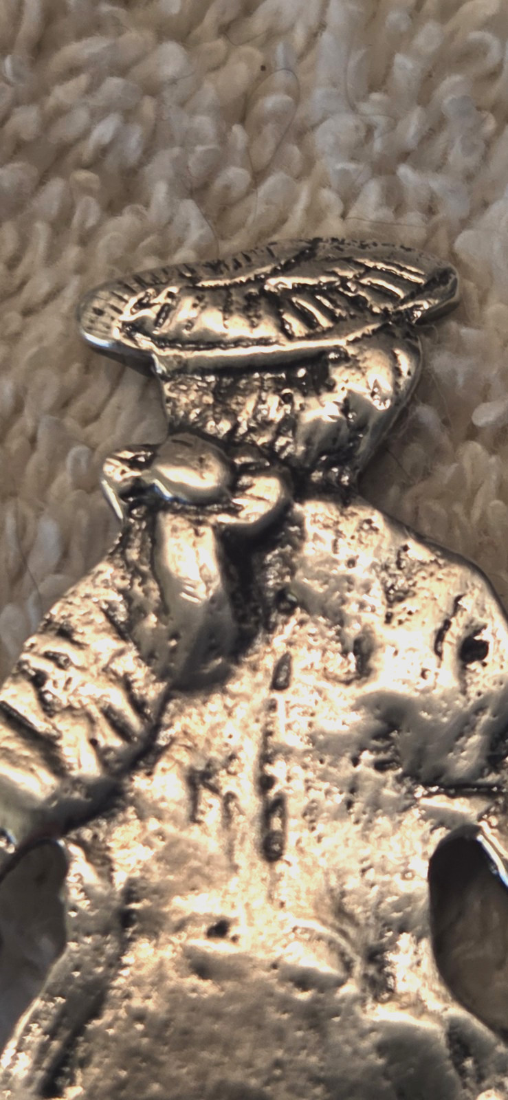 American sterling silver DINNER BELL all silver Courting Colonial Dandy 78 grams