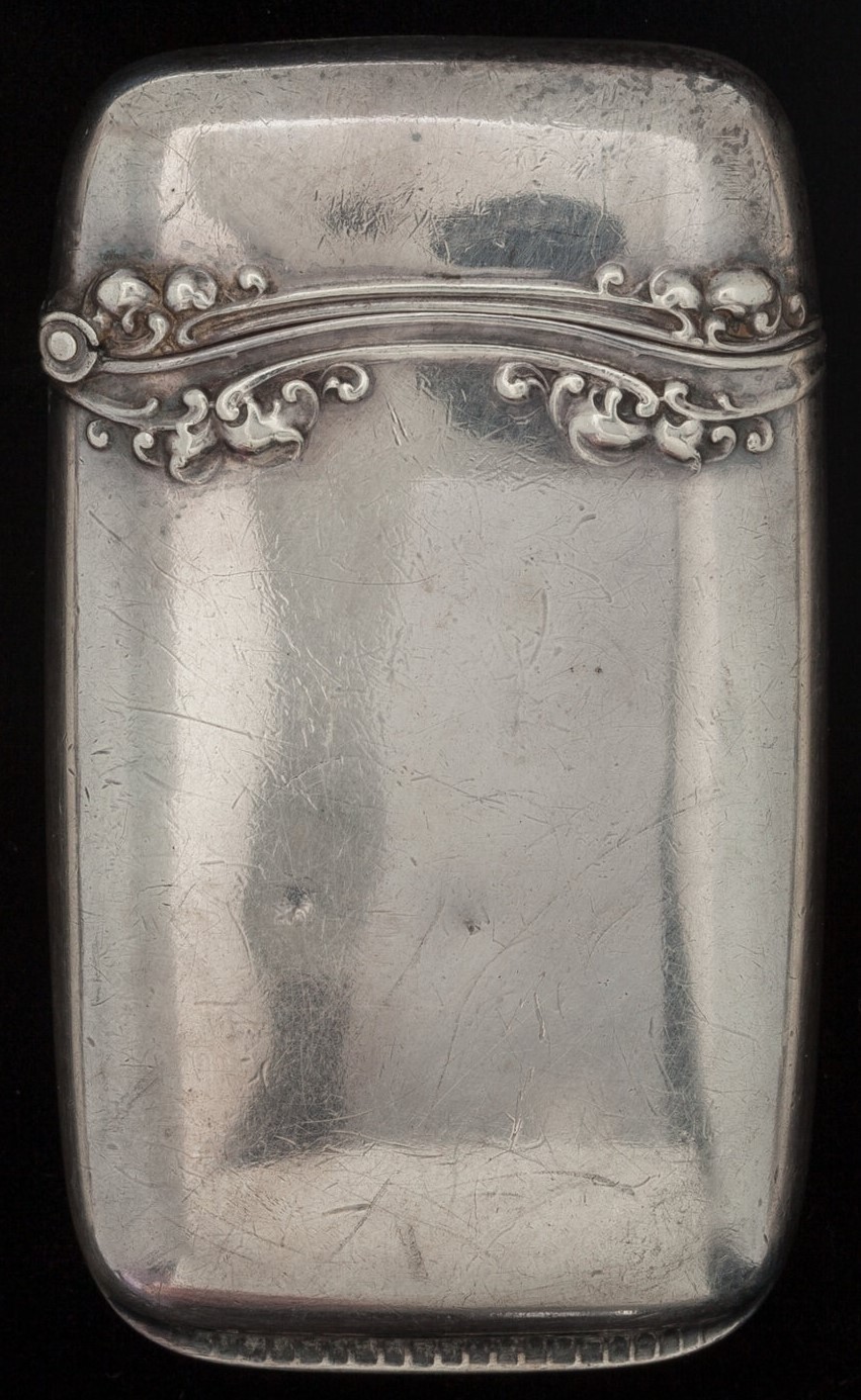 Antique Silver Match Safe – Gorham Manufacturing Co – Circa 1880 – Engraved