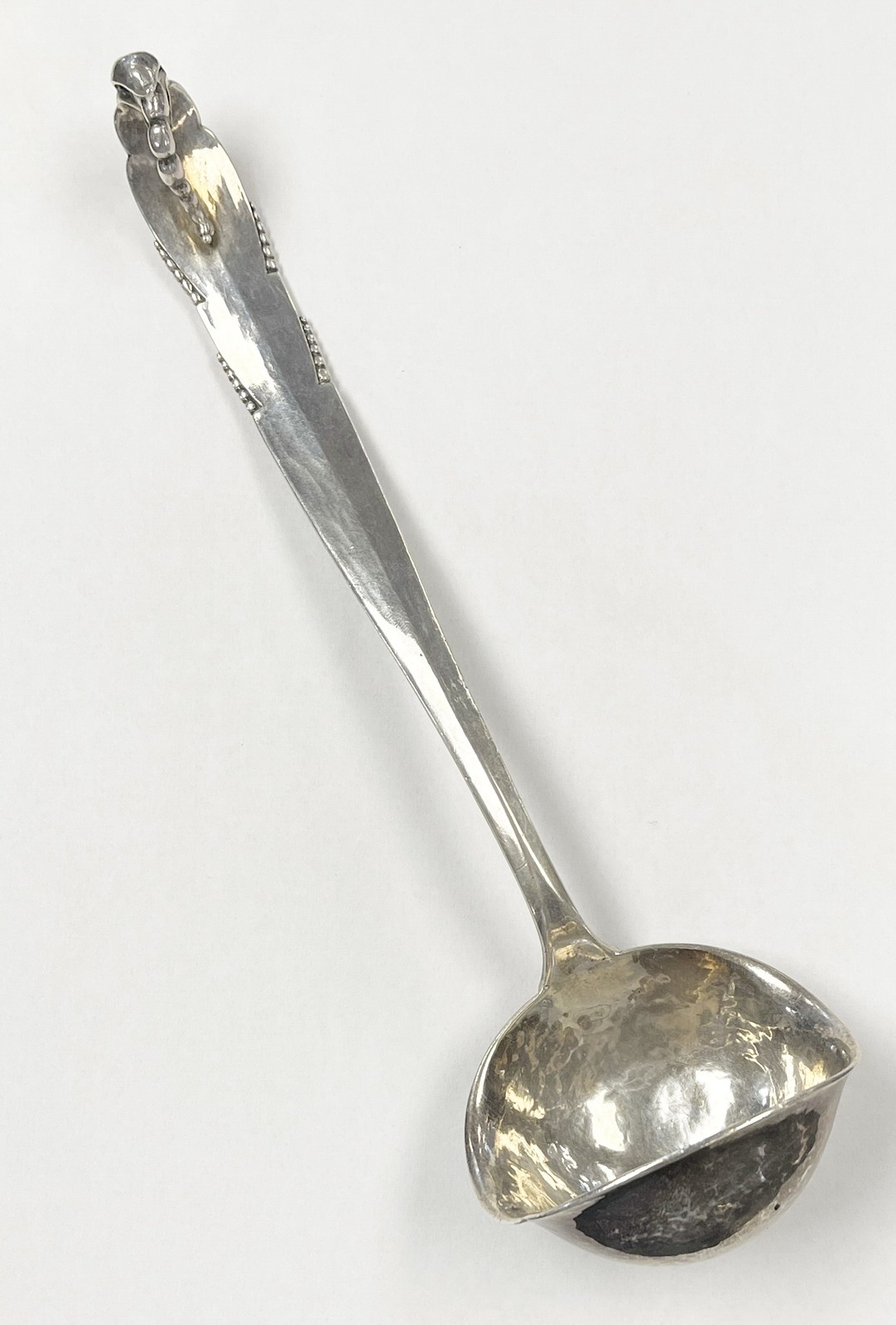 1934 Peer Smed Hand Wrought Sterling Silver Sauce Ladle ~ Free Ship