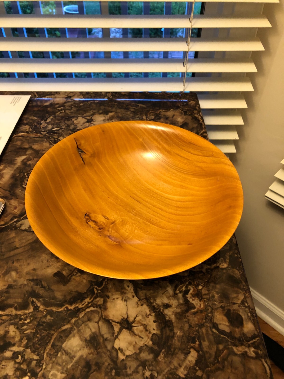 Chinese Elm Bowl by E. H. Lang