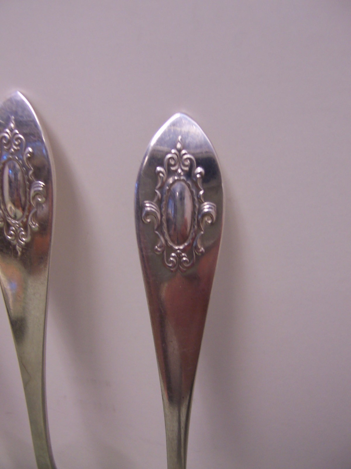 6 SILVERPLATE CHIPPED BEEF FORKS 5 3/4″ PRINCESS by WILLIAMS