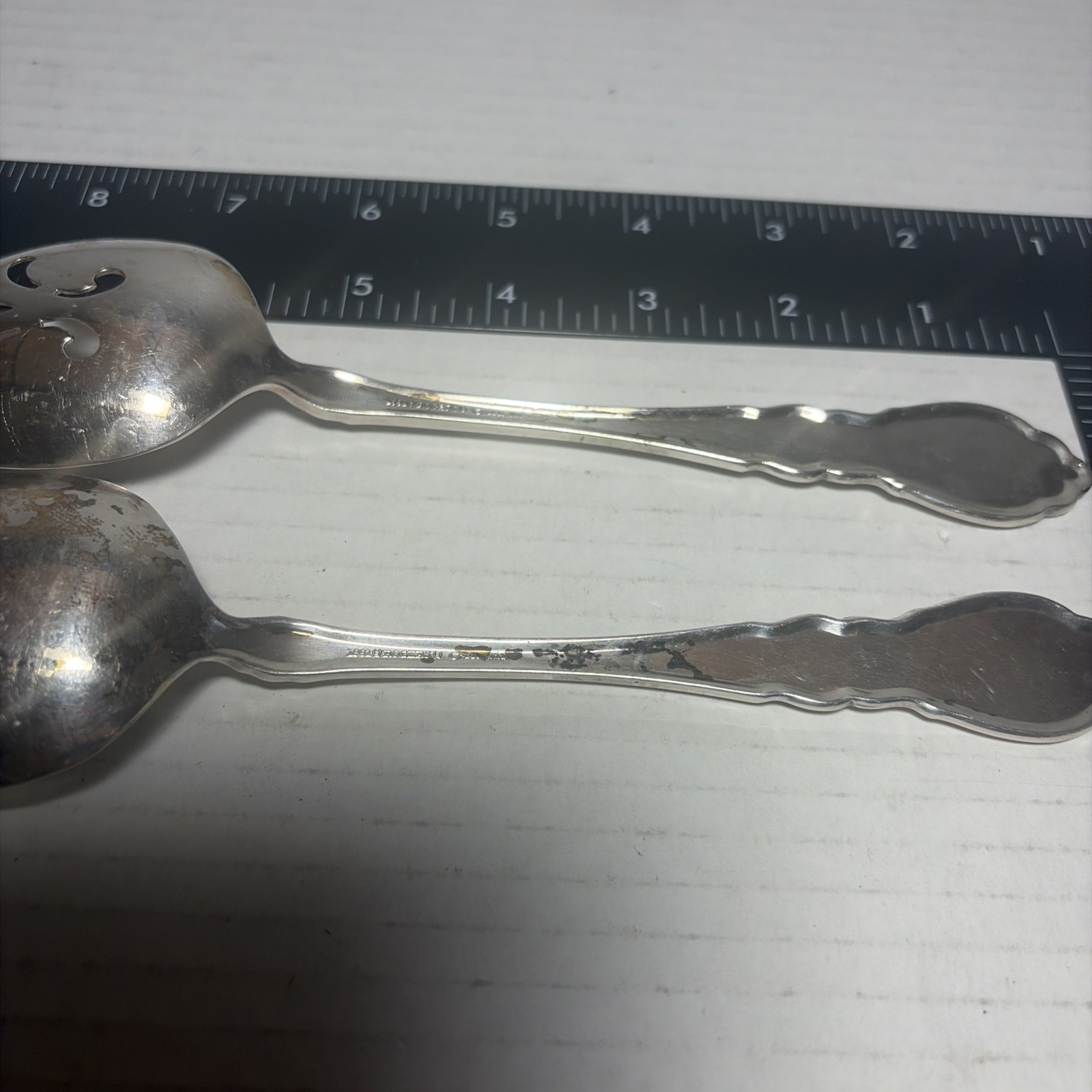 1881 Rogers ONEIDA ALOUETTE Silverplate Flatware Set Of Forks & Spoons 29