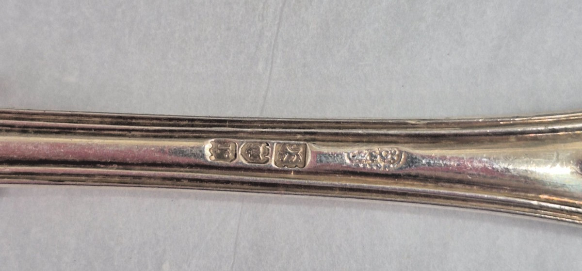 ONE English Sterling Silver King’s Pattern 6-inch fork buy 1 up to 4.