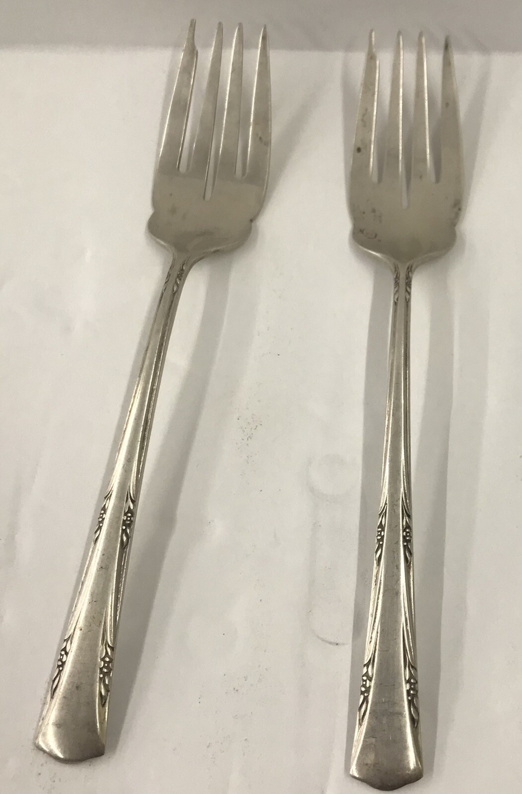 Sterling Gorham GREENBRIER SALAD FORKS 6 3/4″ 38-40 grams No Monogram