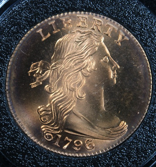 1796 Gallery Mint Museum ” Copy” One Cent Copper Coin