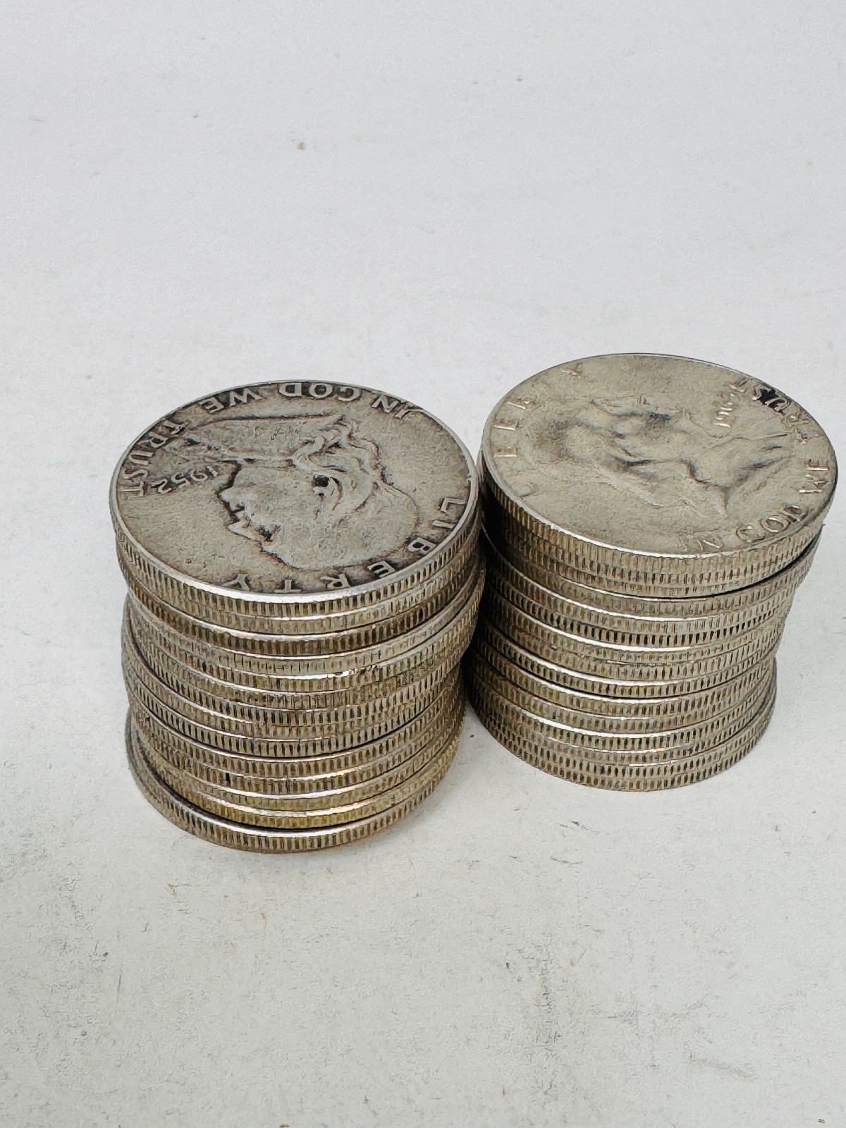 5Pcs American Franklin Liberty Half D0IIar Old C0.ins