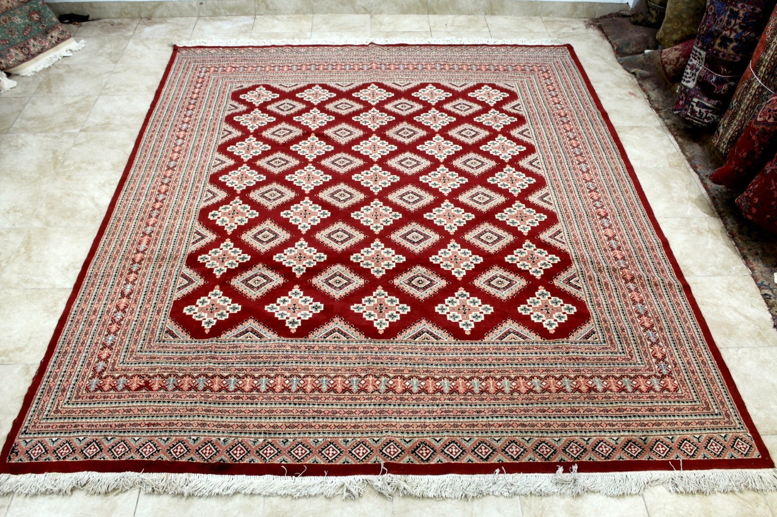 10X12 MASTERPIECE MINT NEW 400KPSI HAND KNOTTED VEGETABLE DYE WOOL BOKHARA RUG