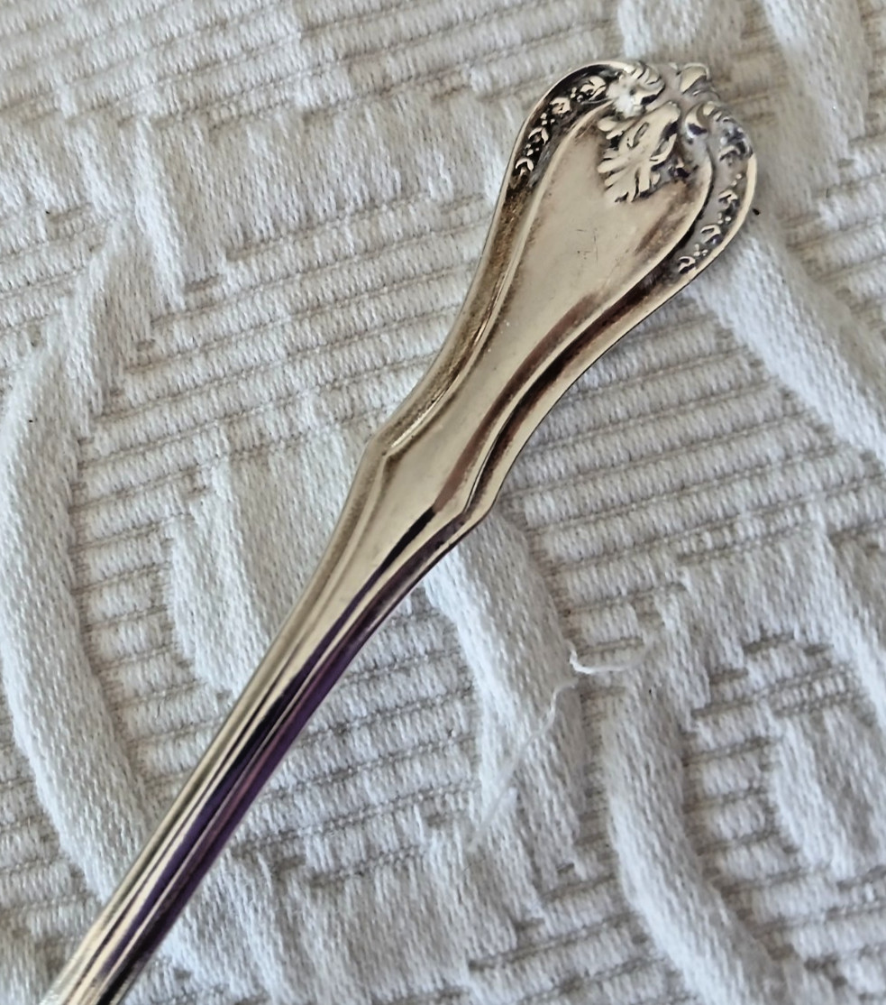 Antique Sterling REED & BARTON DEVON 1911 5 o’clock Teaspoon No Mono ELEGANT