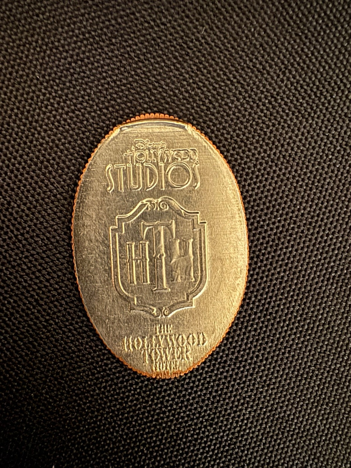 Disney Hollywood Tower of Terror Hotel Pressed QUARTER !! Free Shipping !!