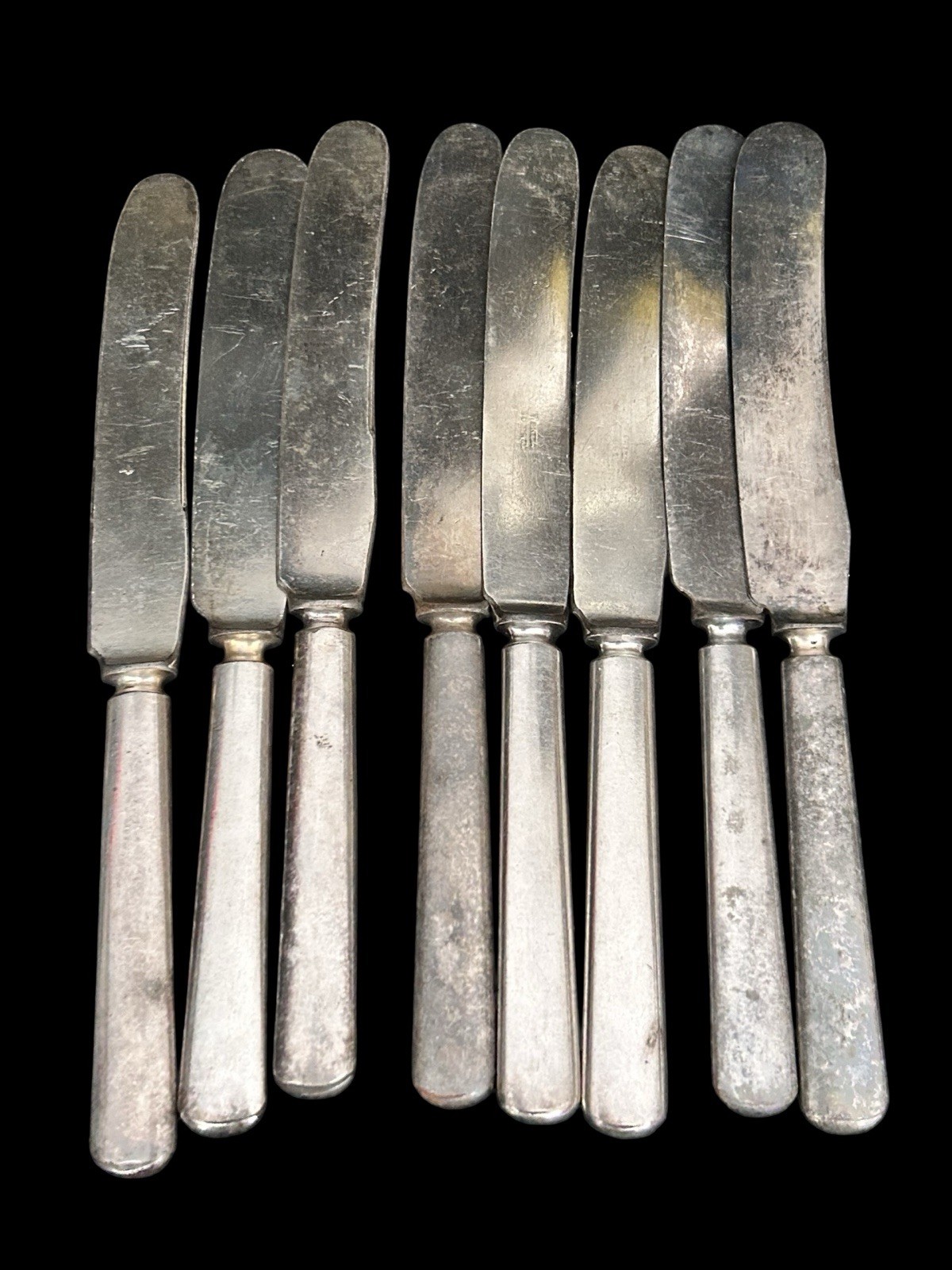 22pc Set VTG Colonial Style Silverplated Forks & Knives Variety Of Brands READ