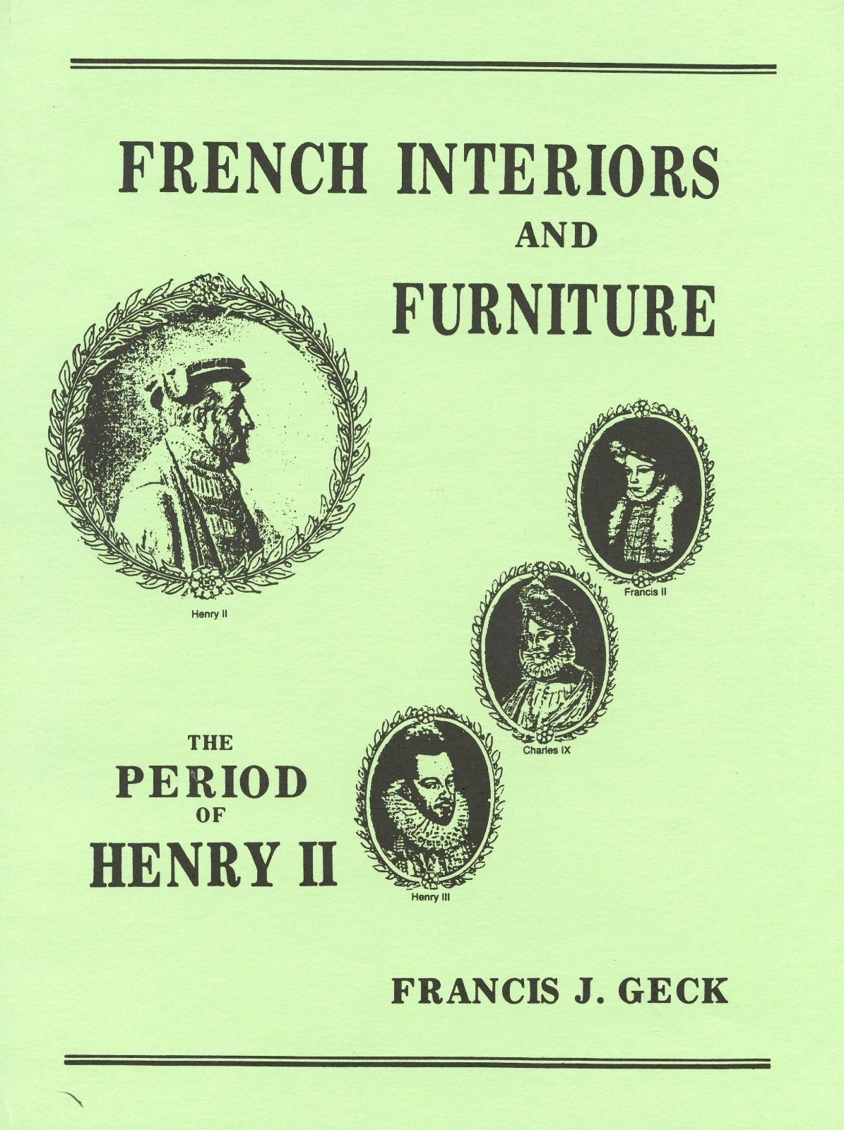 Book Set – Antique French Furniture Interiors Regency Henry II IV Louis XIII XIV
