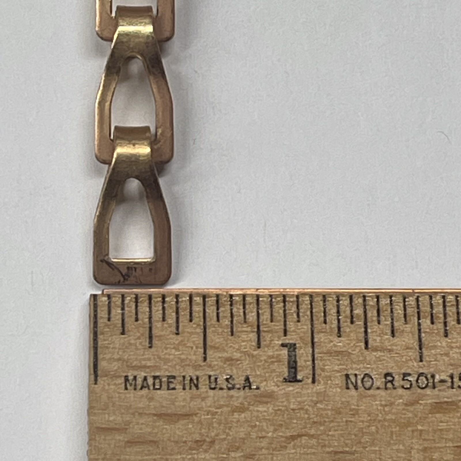 Solid Bronze Sash Chain 50’ Feet #40 Bright 089-4077 (4lbs.6oz)