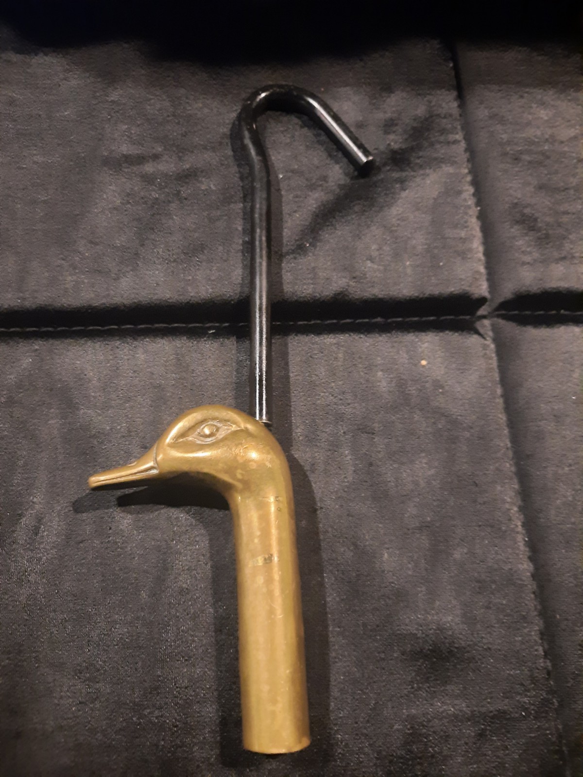 Brass Duck Head Flue Damper Pull Hook 9″ Custom decor inc