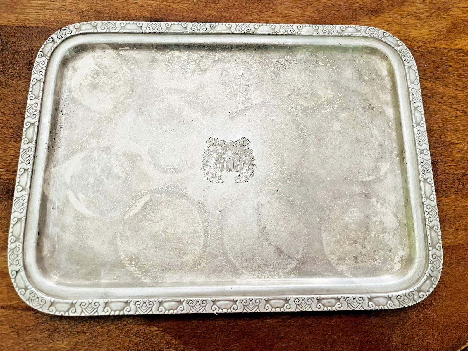 Waldorf Astoria International Silver 1931 Silver Soldered Tray 05038