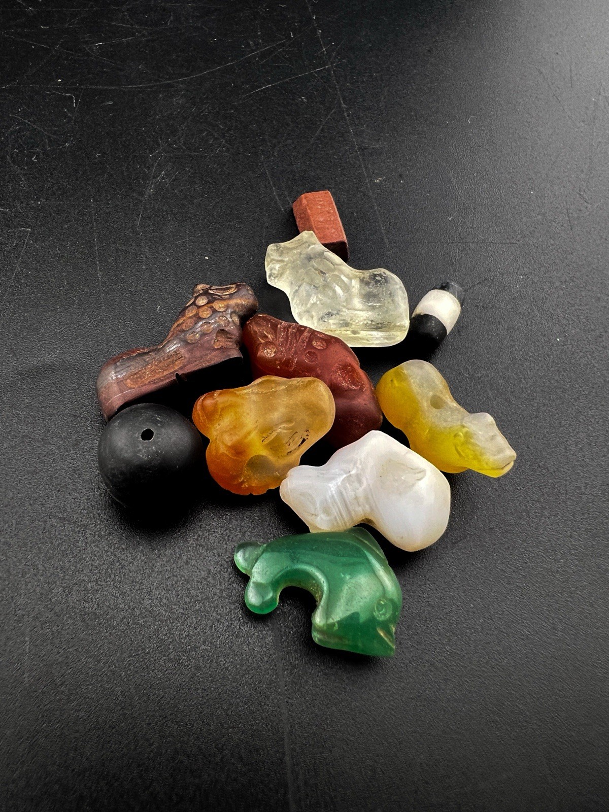 Ancient Near Eastern Asian Central Agate Bead