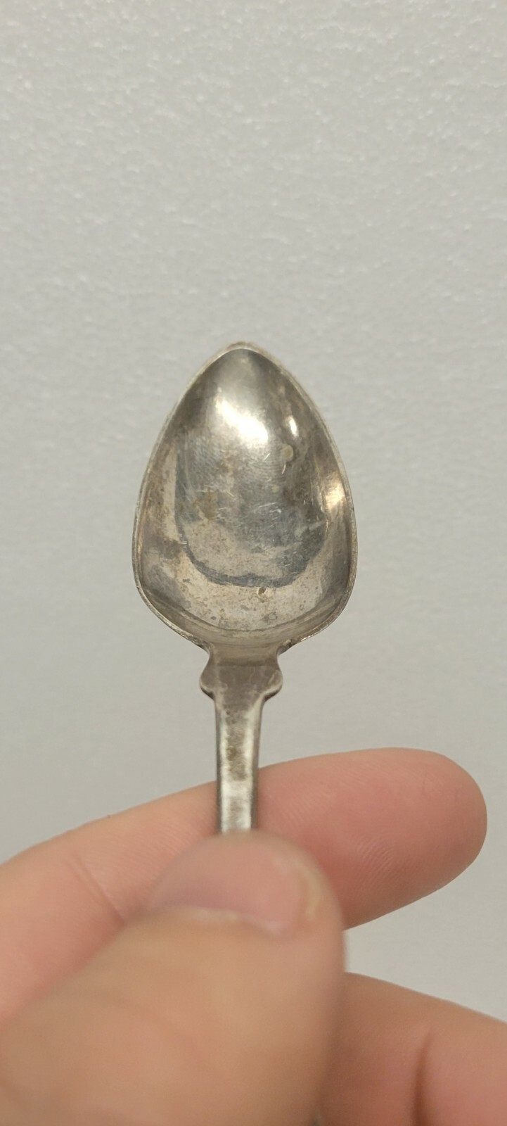 T. Steele & Co (Thomas Steele) (1815-1866) .900 silver spoon /coin silver 18 g.