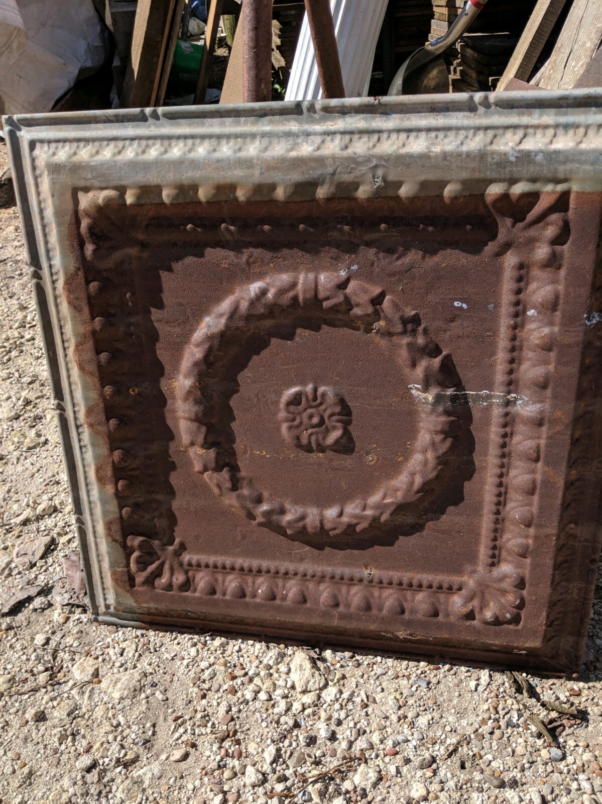 Antique Pressed Tin Ceiling (100 pieces)*Free Shipping* As Seen On Fixer Upper