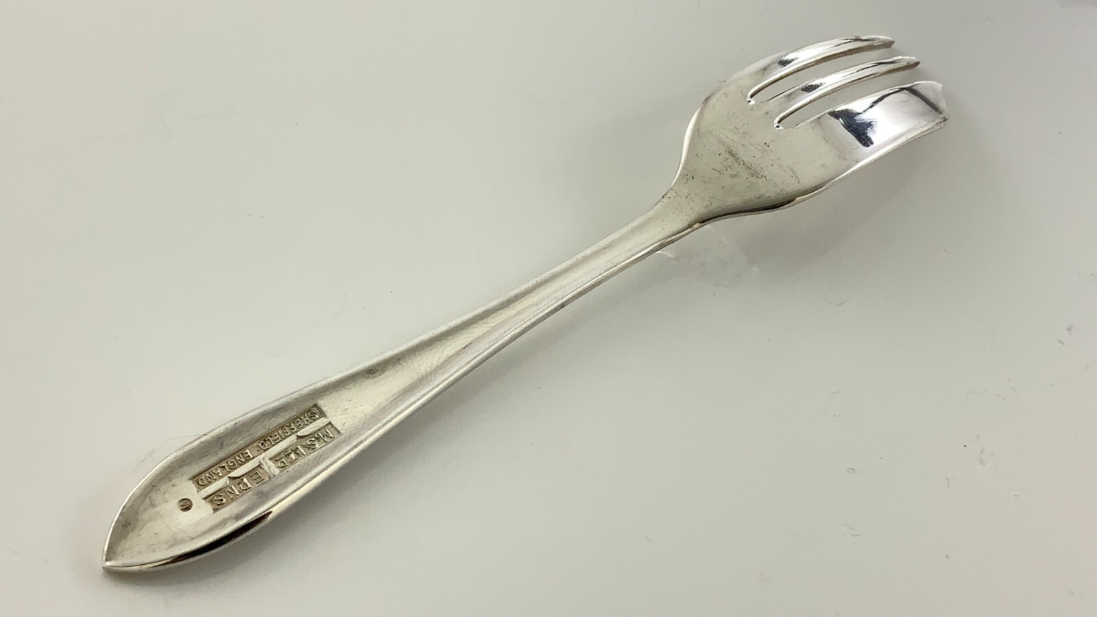 Sheffield England M.S. Ltd EPNS Loxley Pastry Fork Silverware 5in EE238