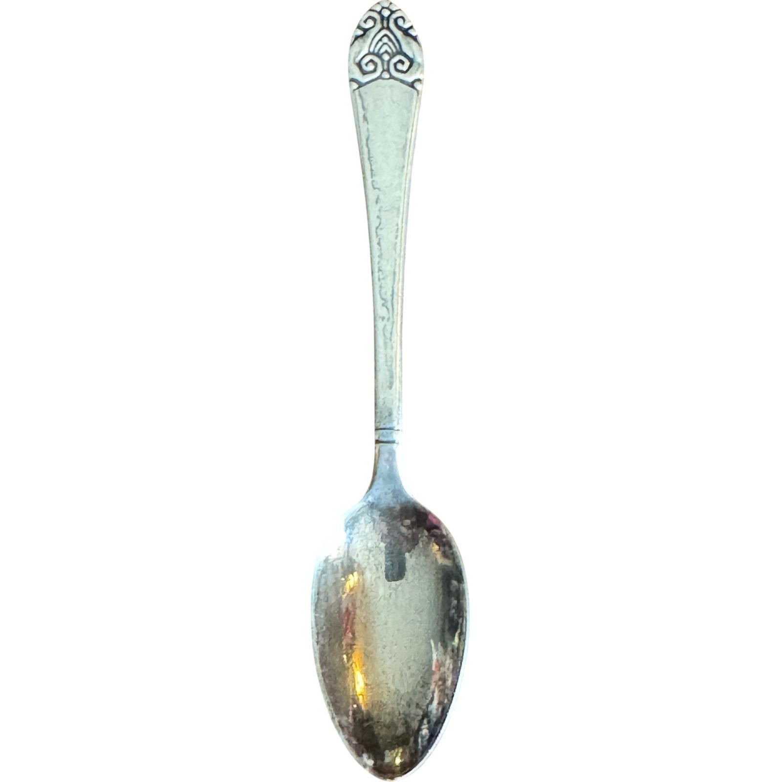 Waldorf Astoria New York City Hotel Silver Demitasse Spoon by Victor
