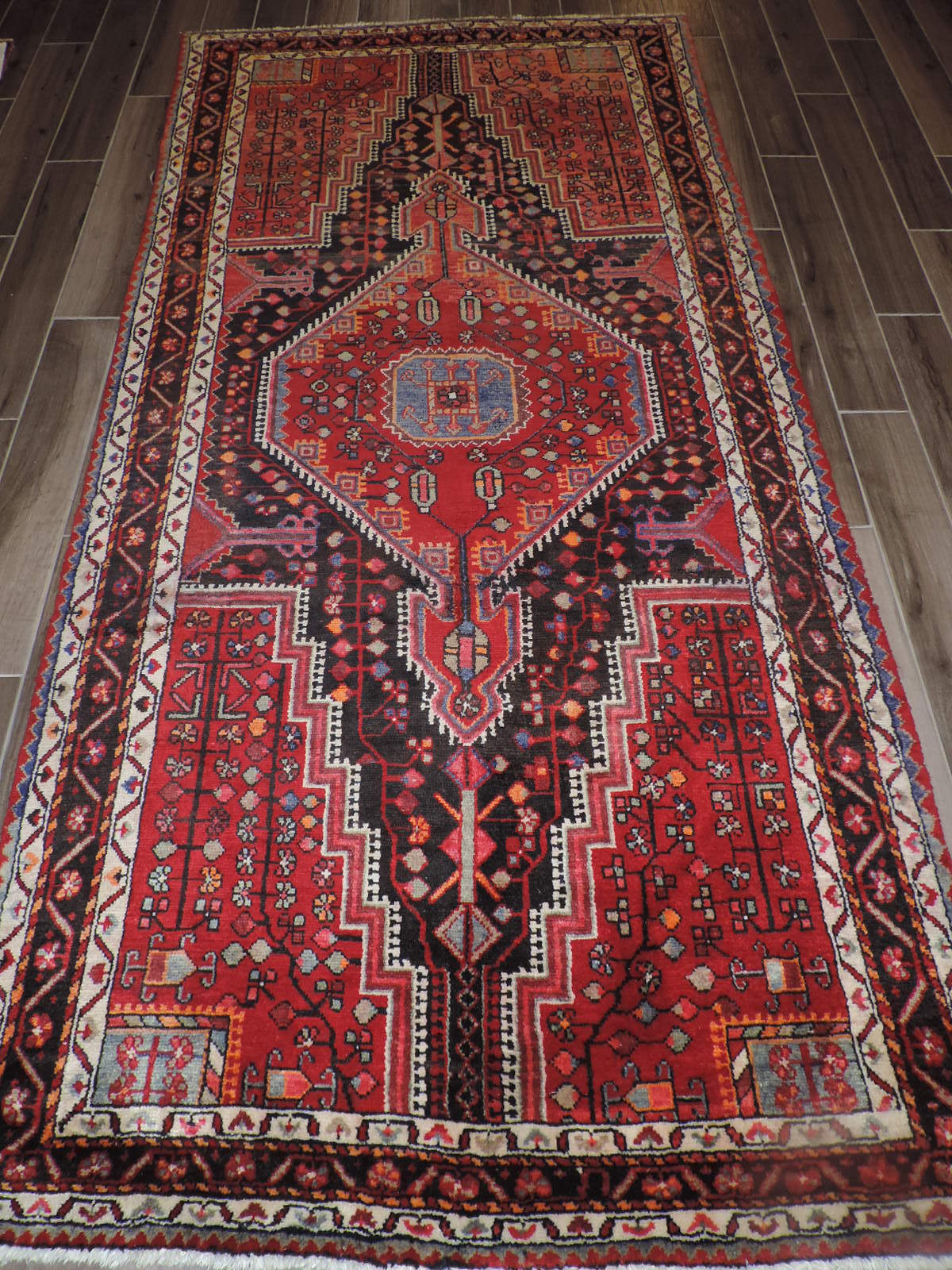 5x10ft. Handmade Malayer Wool Room Size Runner