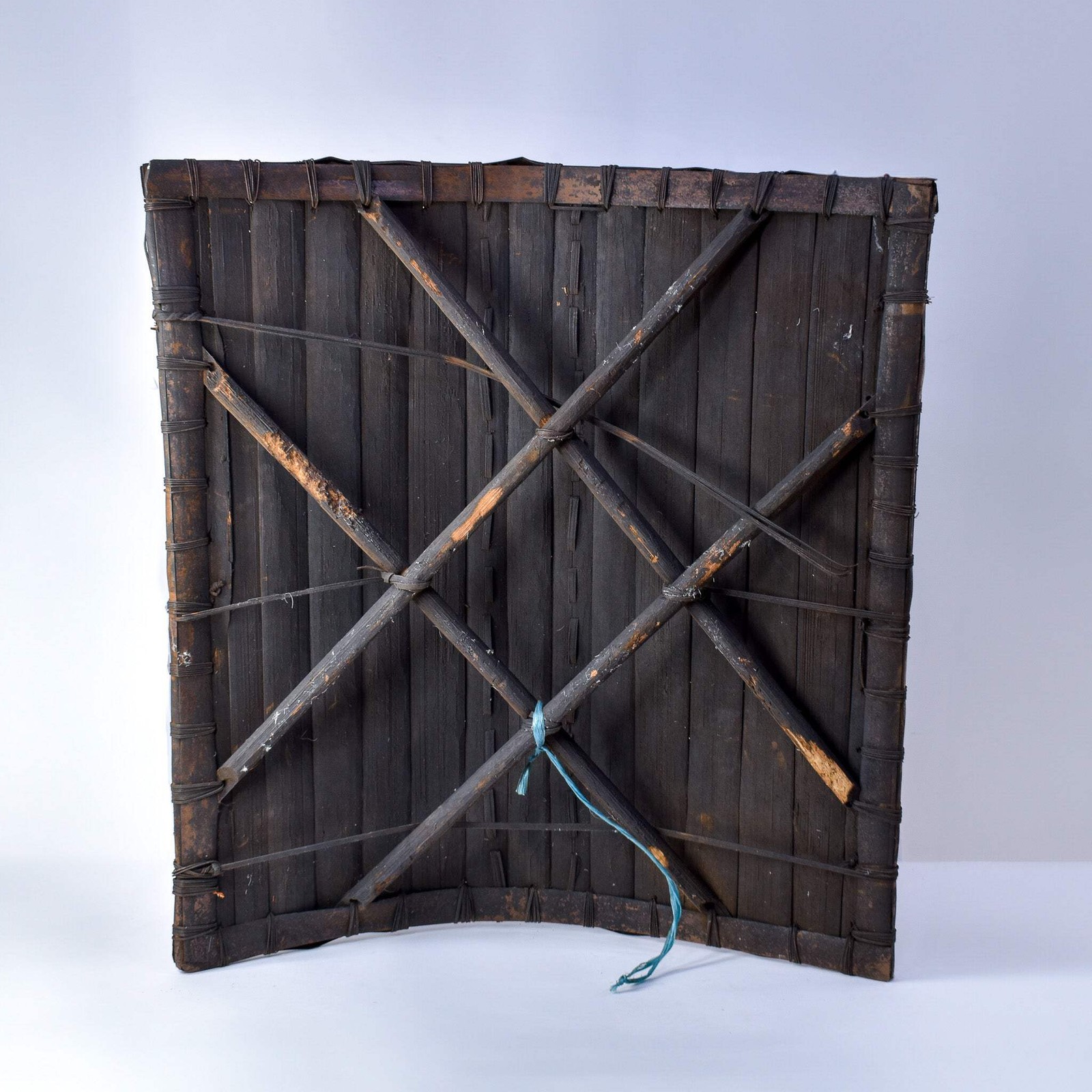 Kuba Bamboo Woven Shield Congo
