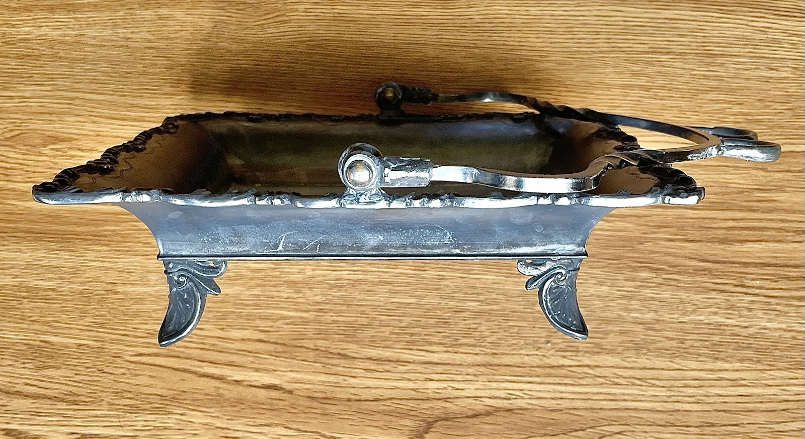 Antique Quadruple Plate By Lyons Silver Co 617