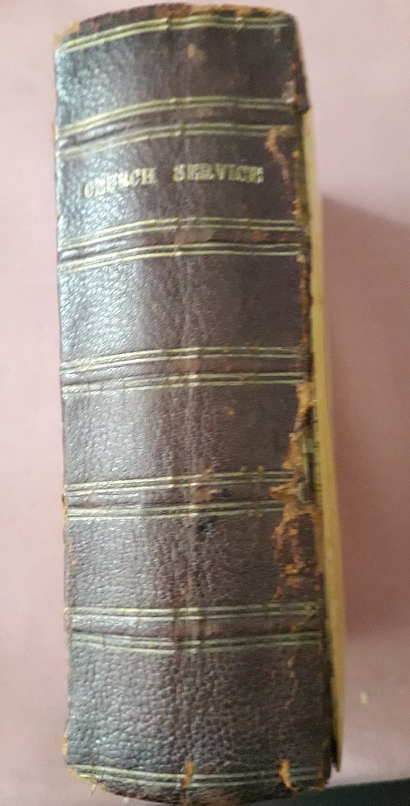Mauchline Ware Book of Common Prayer Earl of Carlisle Monument Brampton 1883