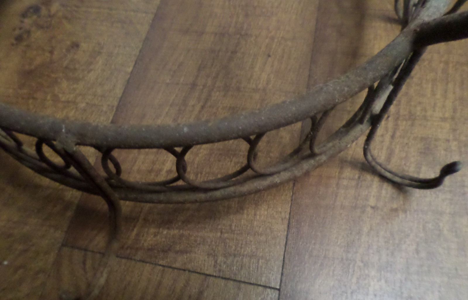 Rustic VTG Ceiling Pot & Pan Holder Large Holds 10 Pans