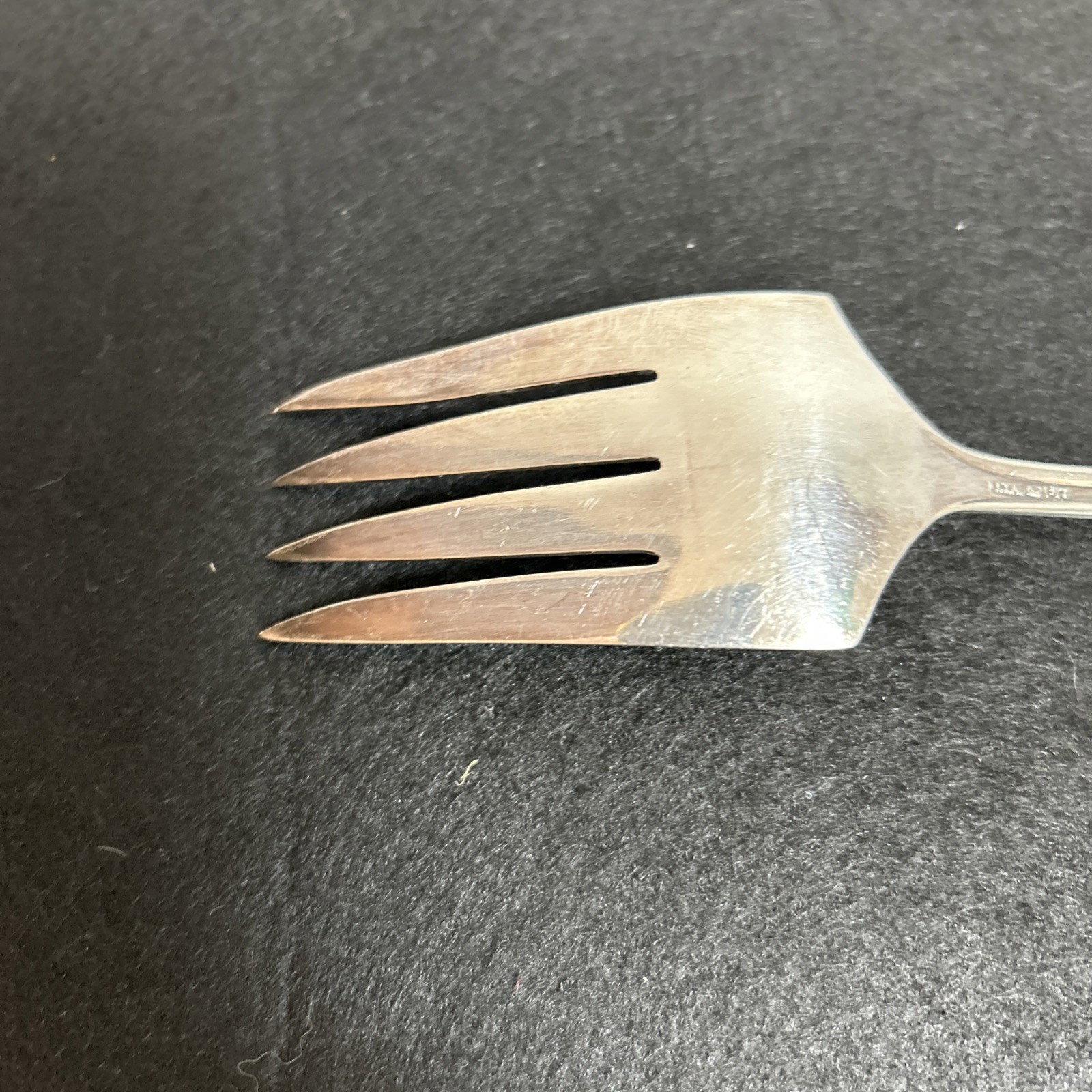 WM. ROGERS & SON AA Fork Serving Mayfair Silverplate